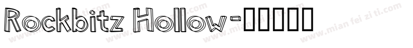 Rockbitz Hollow字体转换